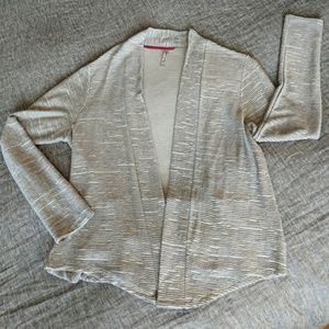 Gray cardigan